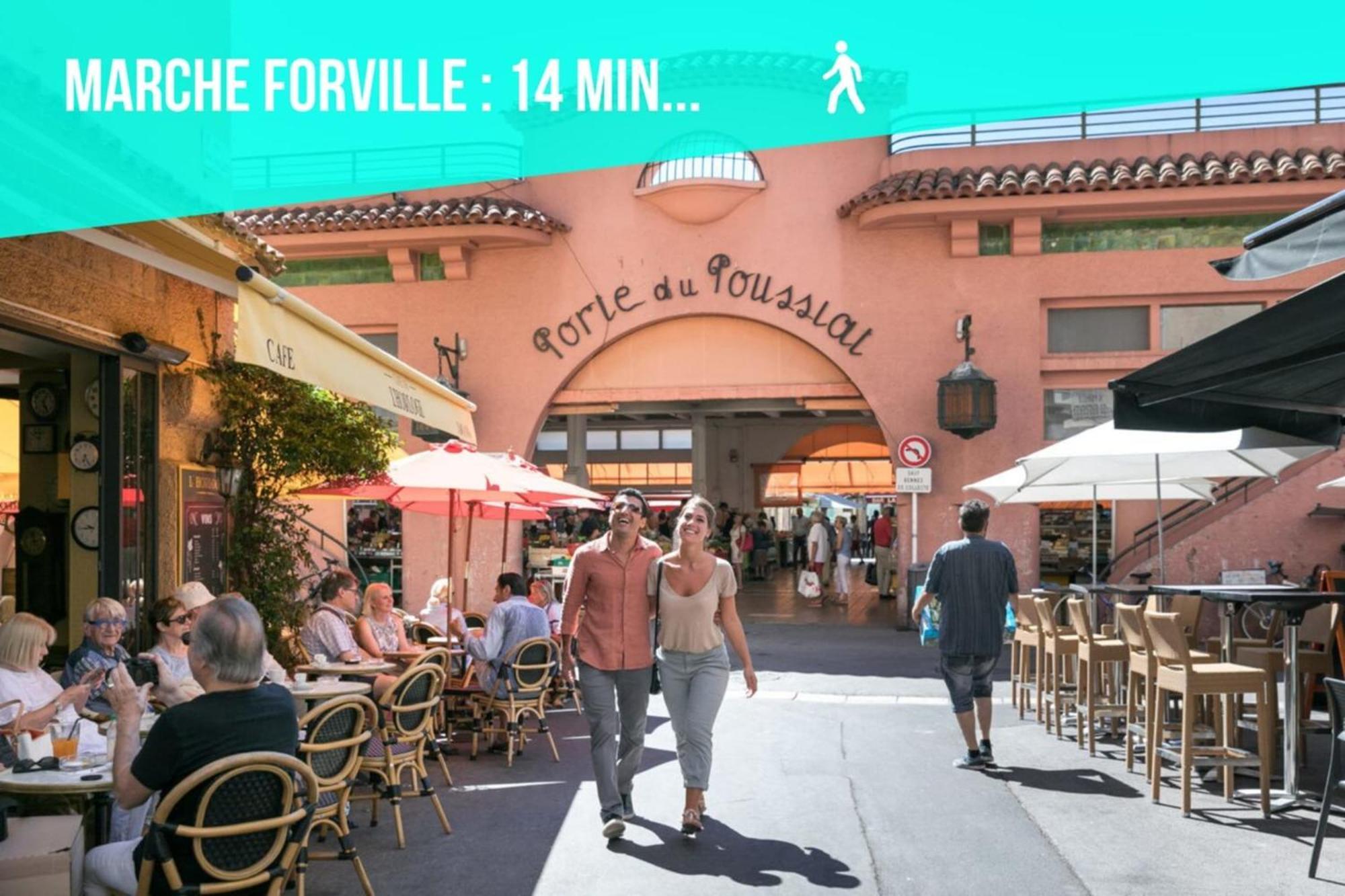 Les Sorbiers - Centre Ville - Spacieux & Climatisation Cannes Kültér fotó