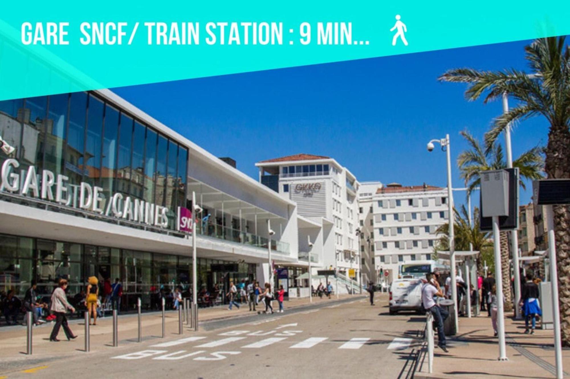 Les Sorbiers - Centre Ville - Spacieux & Climatisation Cannes Kültér fotó